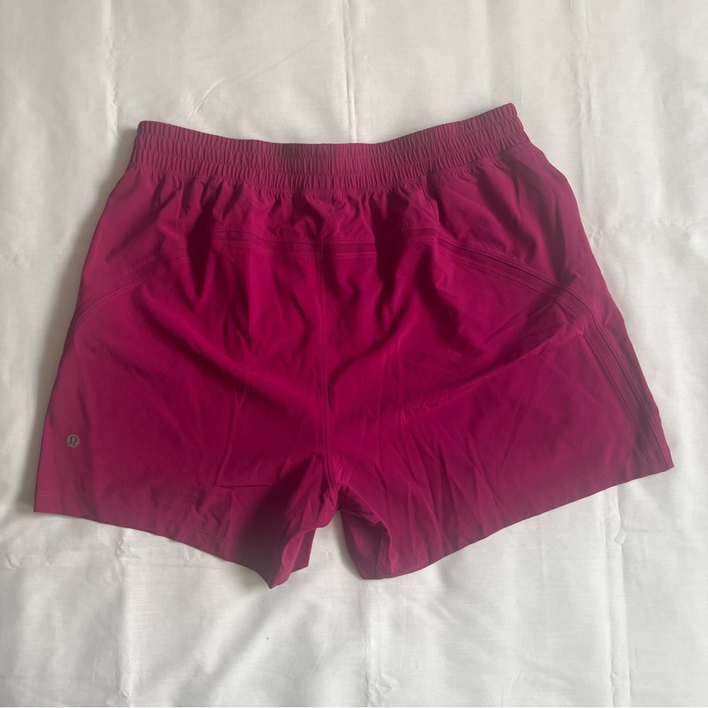 Lululemon. Mens. Size Large. Pace Breaker, linerless shorts. 5” inseam.